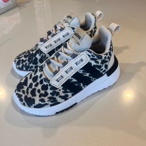 Leopard adidas sneakers toddler size 7